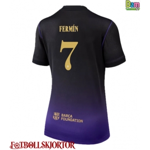 Barcelona Fermin Lopez #7 Bortatröja Dam 2026-27 Kortärmad